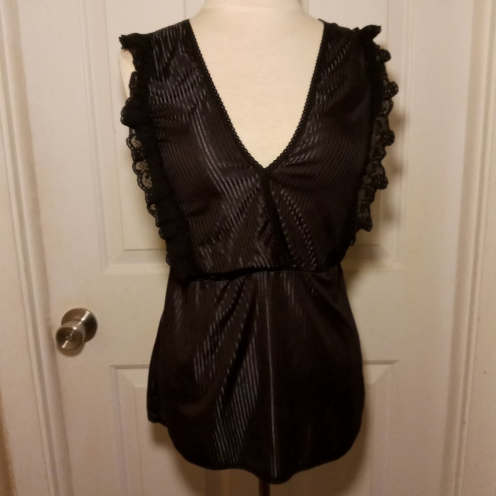 Black Lingerie Top